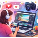 Instagram-profil med smart videoredigering